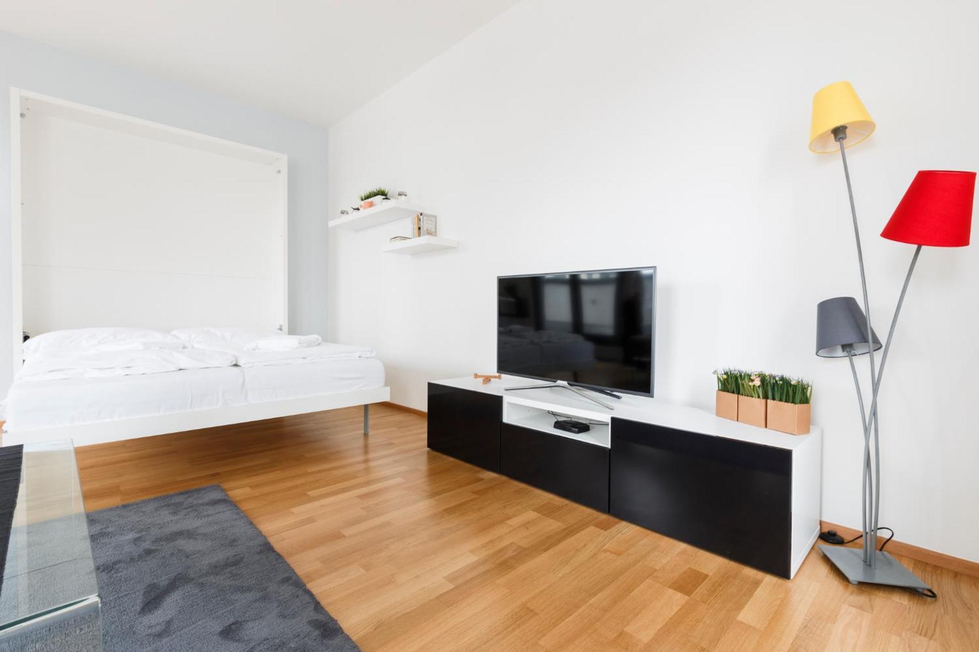 Prague Days - Luxurious Apartments In Trendy Zizkov Praga Quarto foto